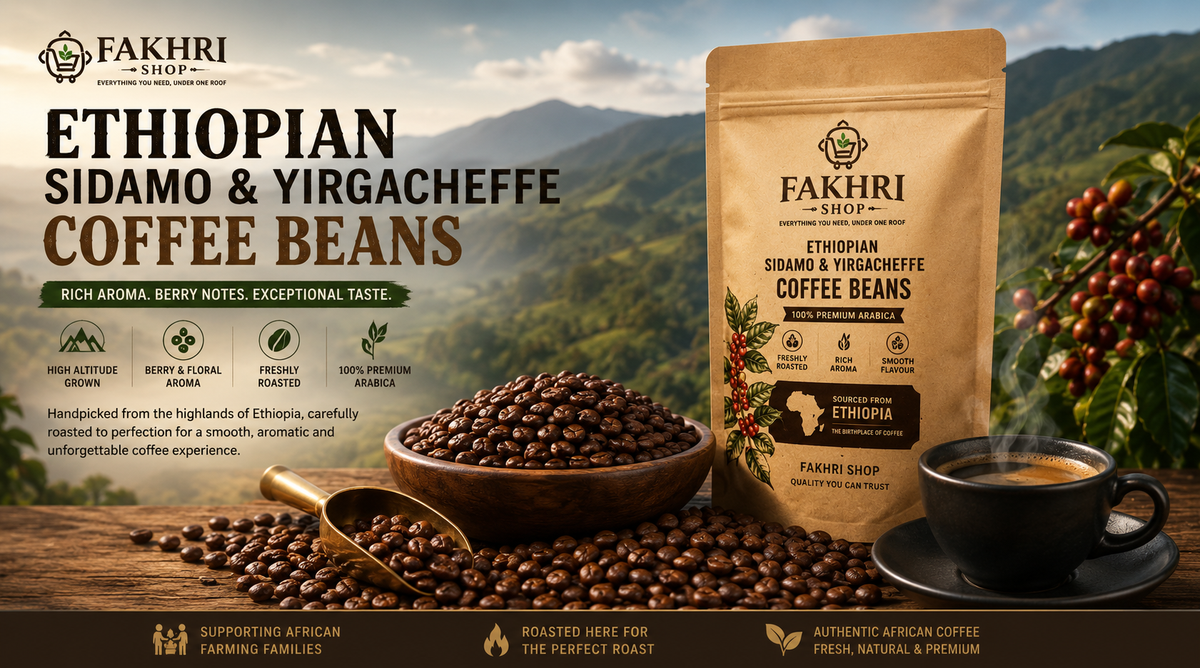 Ethiopian Sidamo & Yirgacheffe Coffee Beans The True Taste of African Coffee