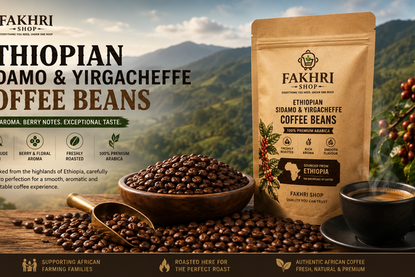 Ethiopian Sidamo & Yirgacheffe Coffee Beans The True Taste of African Coffee