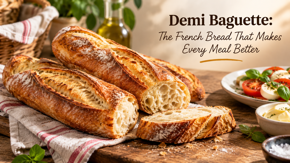 Demi Baguette: The French Bread That Makes Every Meal Better