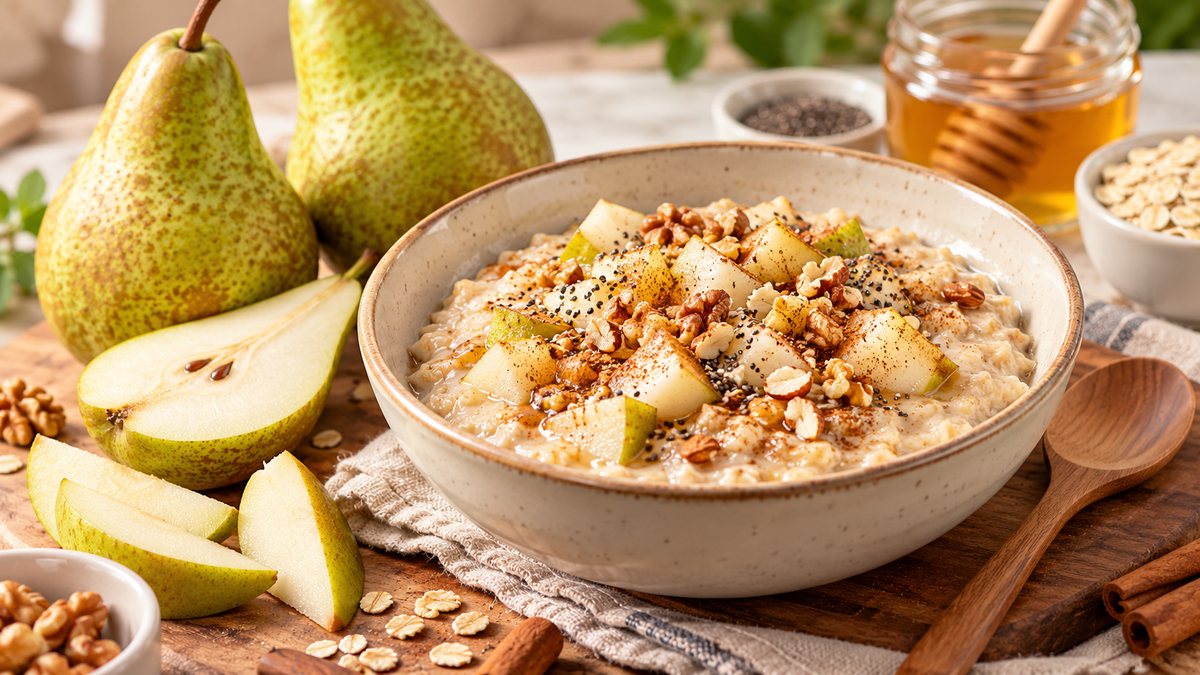 Why Eat Pears? A Guide to Their Fibre, Nutrients & Everyday Benefits