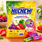 Hi-Chew Assorted Chewy Sweets 500g Fruity Chewy Candy Selection Pack