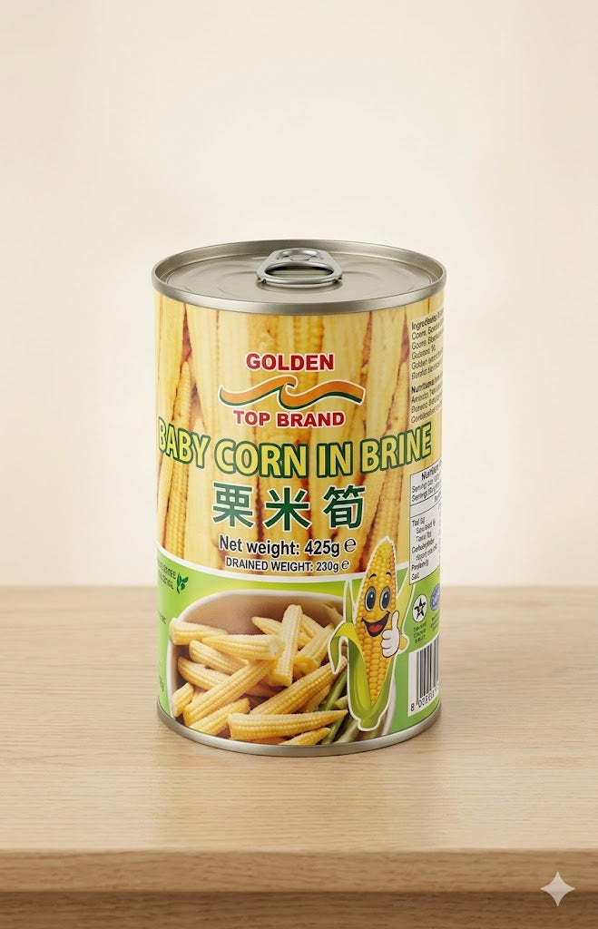 TOP Baby Corn Ready to Use Vegetable for Stir Fry Soups and Asian Cooking