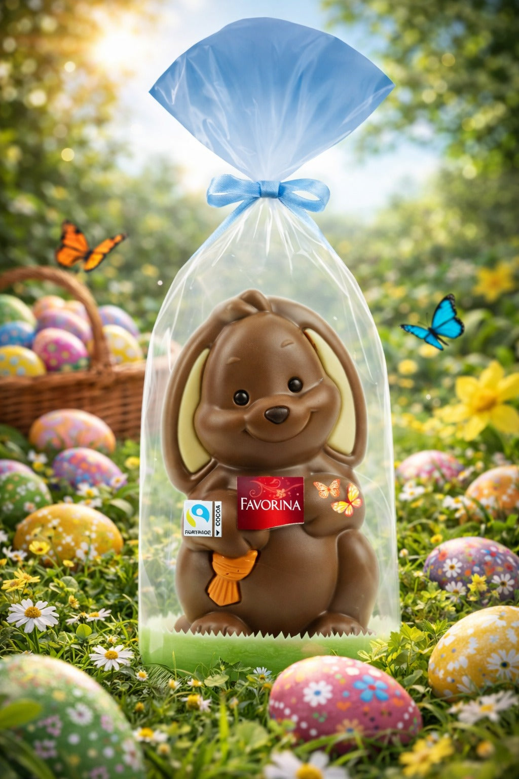 Favorina Milk Chocolate Bunny Summer Sweet Treat