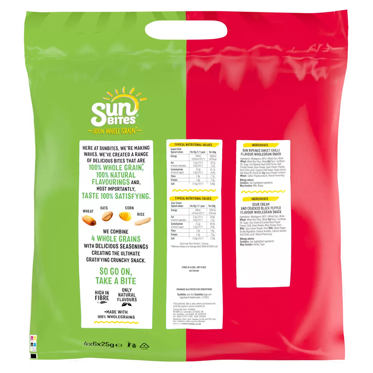 Walkers Crisps & Sunbites Assorted Pack 24 x 25g – Mixed Flavour Multipack