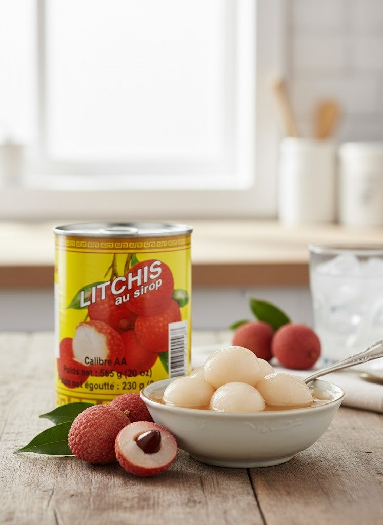 Chaokoh Lychee in Heavy Syrup – Sweet Tropical Lychee Fruit