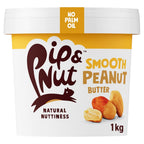 Pip & Nut Smooth Peanut Butter 1kg High Protein Nut Butter Spread