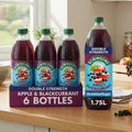 Robinsons Double Concentrate Apple & Blackcurrant, 6 x 1.75L