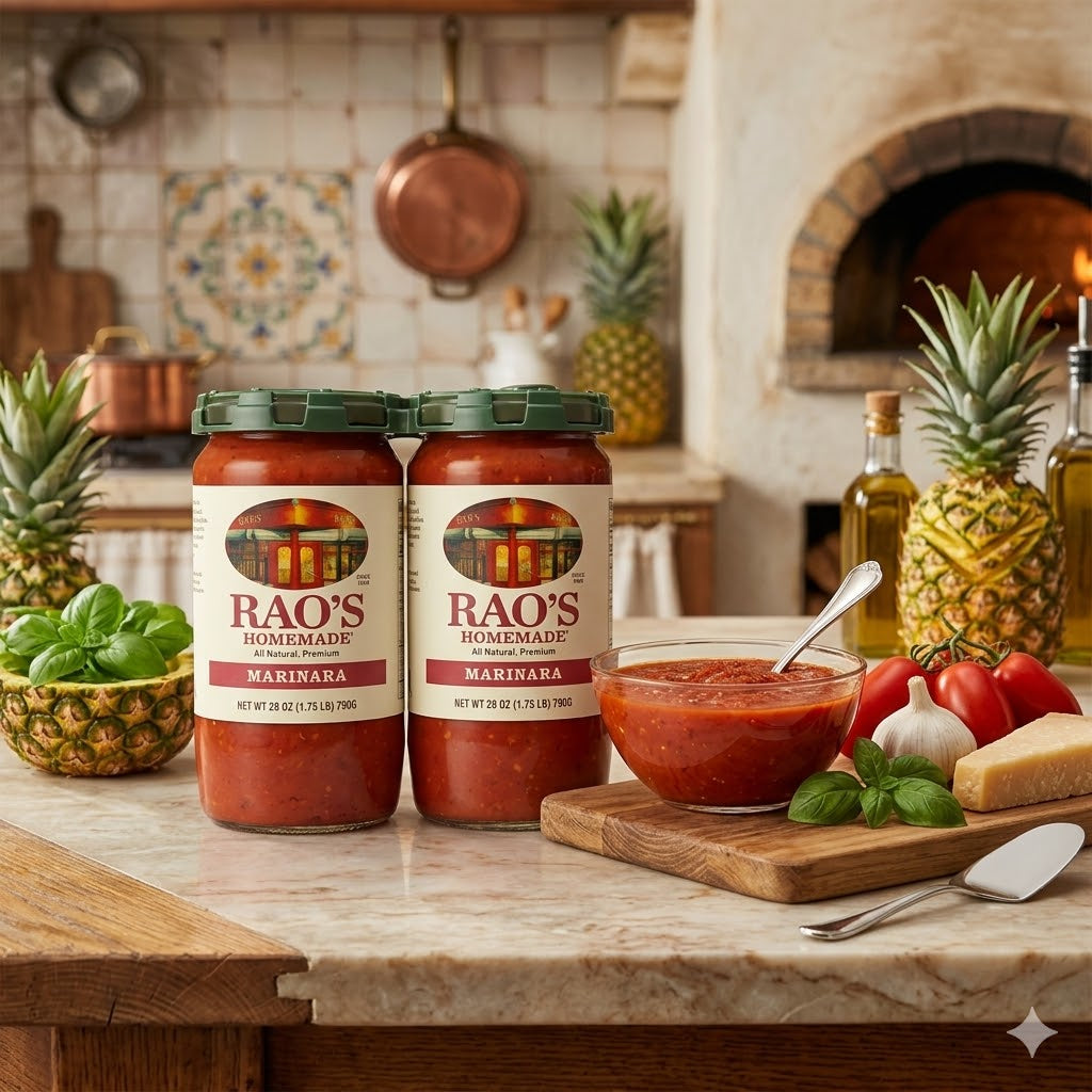 Rao's Homemade Marinara Sauce 2 x 790g – Authentic Italian Tomato Pasta Sauce Pack