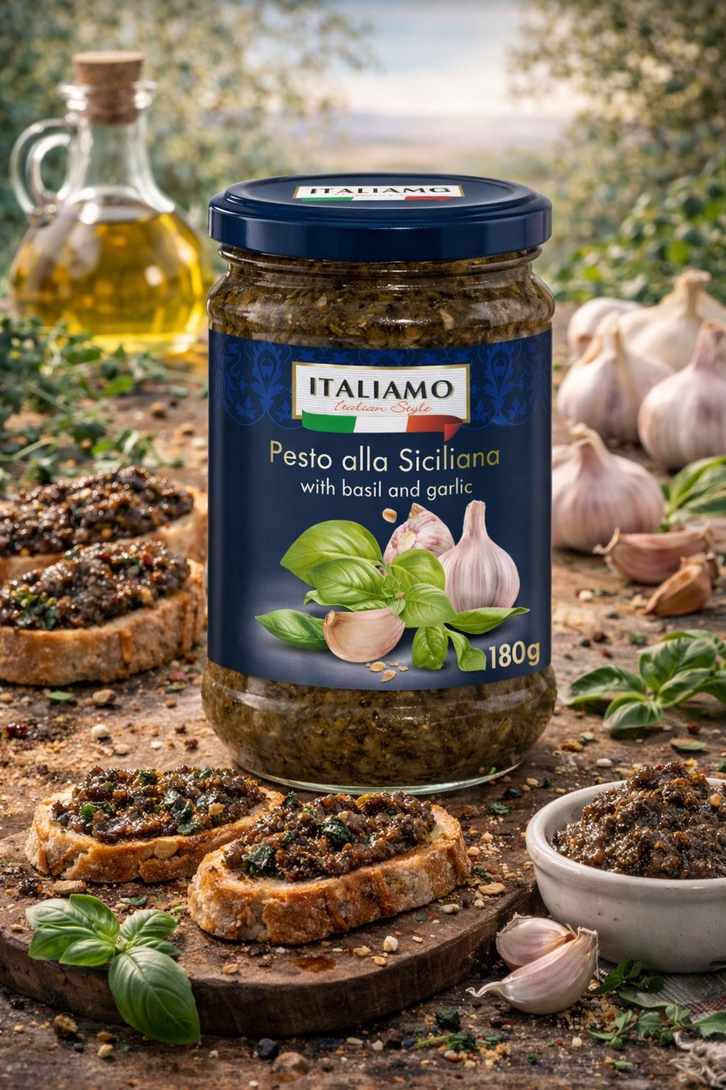 Sicilian Pesto Alla Siciliana 180g Summer Mediterranean Sauce