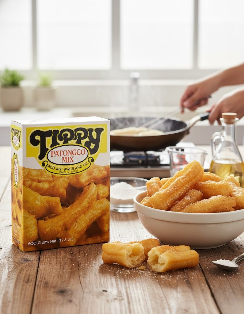 Tippy Patongco Mix 500g – Asian Doughnut & Fried Bread Mix