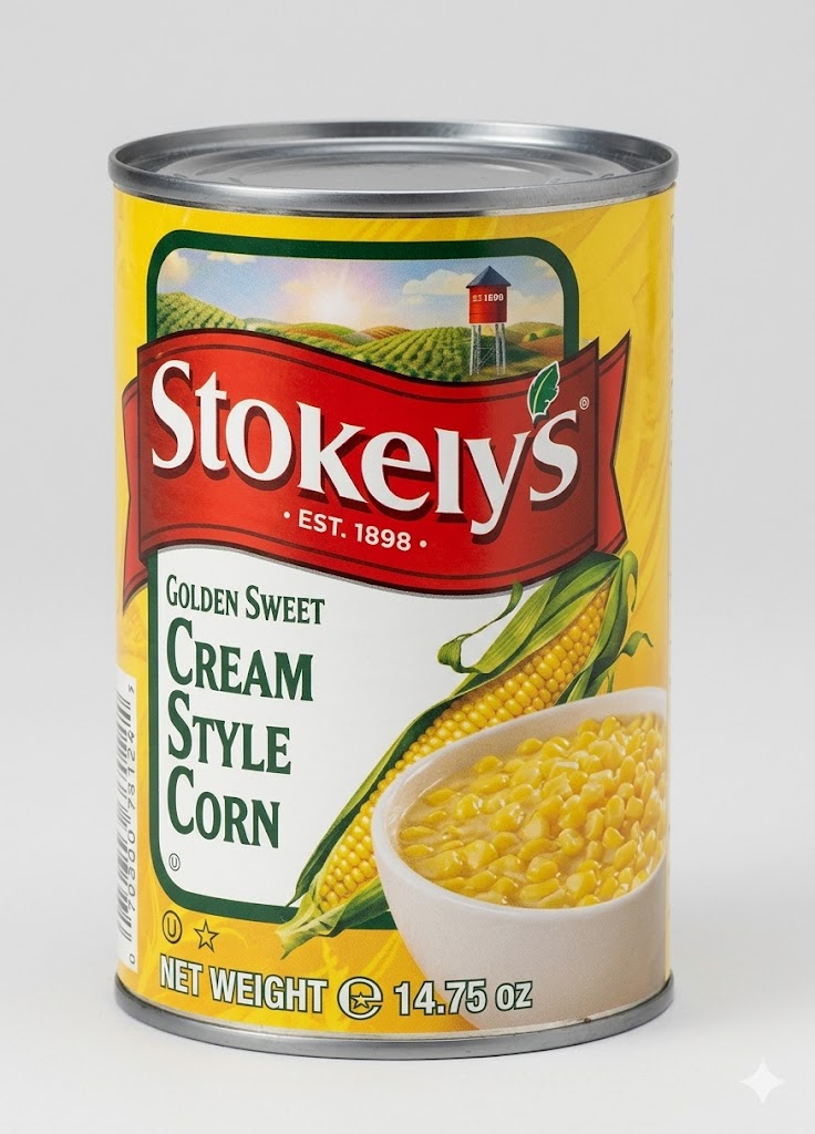STOKELY Cream Style Corn Ready to Use Corn for Soups Sides and Cooking