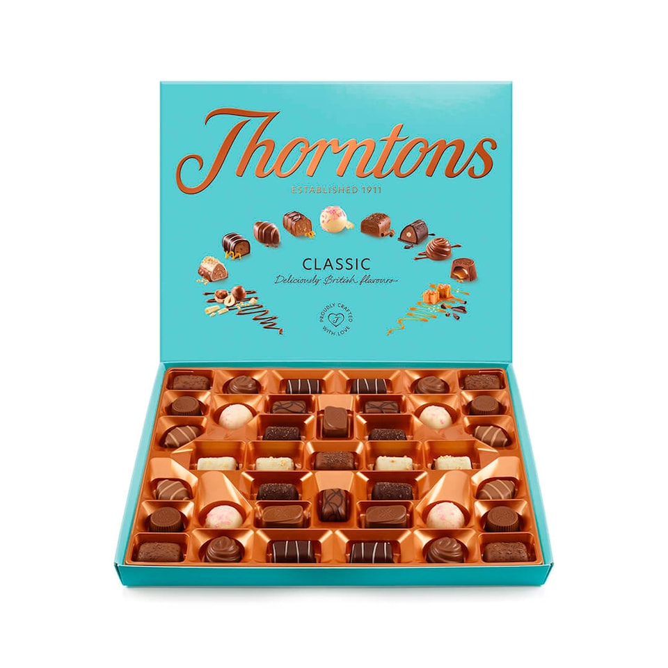 Thorntons Classic Collection Chocolate Gift Box 262g Assorted Luxury Chocolates
