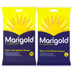 Marigold Extra Life Kitchen Gloves, 6 Pack in 2 Options