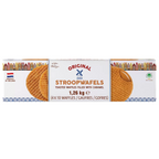 Le Chic Patissier Stroopwafels 40 Pack – Classic Dutch Caramel Syrup Waffles