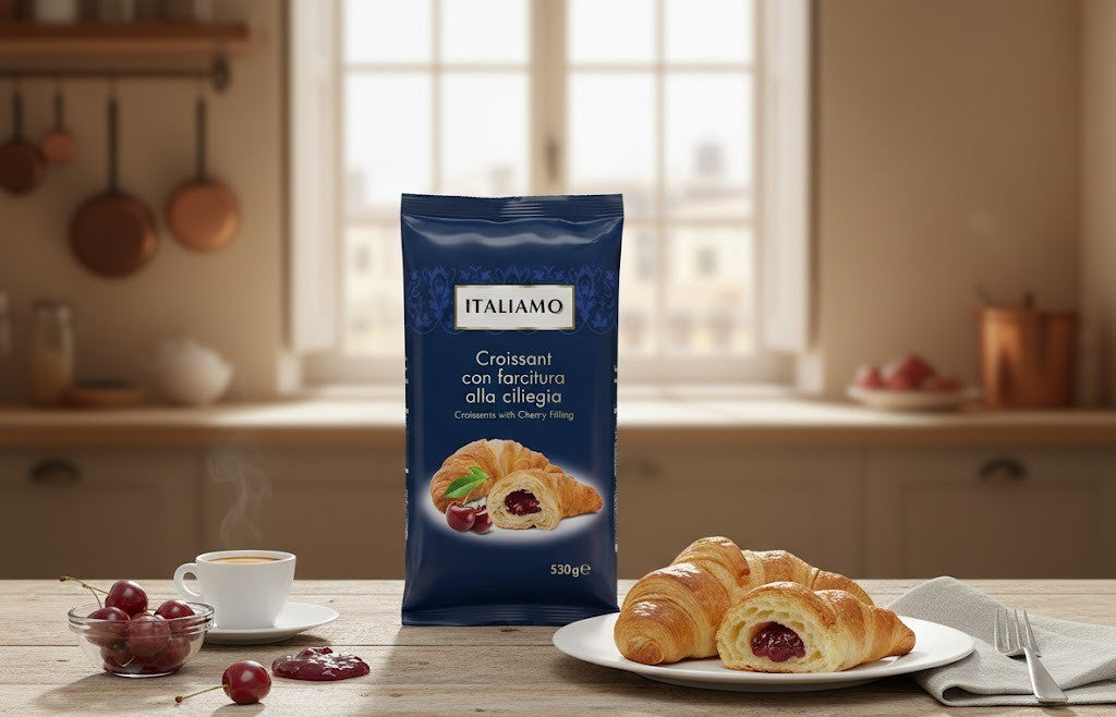 Croissants With Cherry Filling 530g