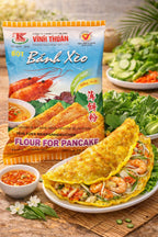 CL VT Flour for Pancake Banh Xeo 400g – Vietnamese Crispy Pancake Mix