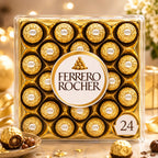 Ferrero Rocher Boxed Chocolates 24 Pieces 300g Premium Hazelnut Chocolate Gift Box