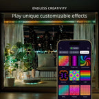 Twinkly Generation II 600 App Controlled Multicolour + White Strings LED Lights 158ft (48m)
