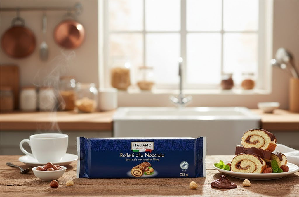 Sponge Cakes With Hazelnut Creme Filling 222g