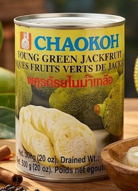 CHAOKOH Young Green Jackfruit in Brine – Versatile Plant Based Ingredient for Cooking