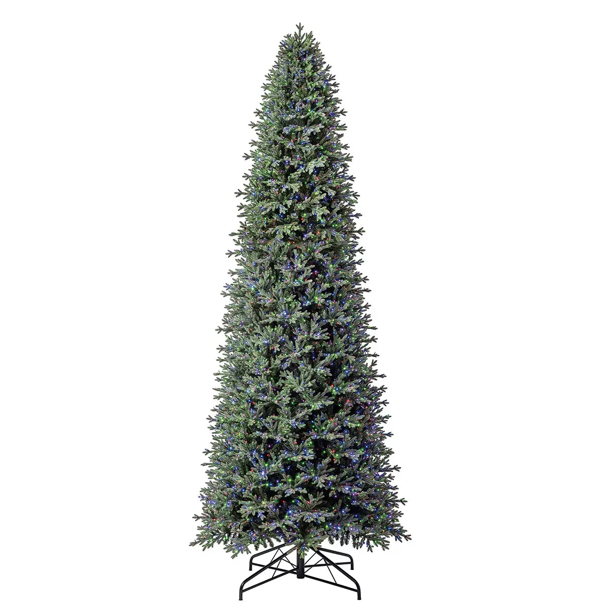 15ft (4.6m) Pre-Lit Aspen Artificial Christmas Tree With 6,000 Colour-Changing LED Lights