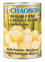 CHAOKOH Sugar Cane in Syrup – Sweet Tropical Cane Sticks for Desserts & Drinks