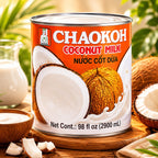 CHAOKOH Coconut Milk Catering Rich Coconut Milk for Curries Soups and Cooking