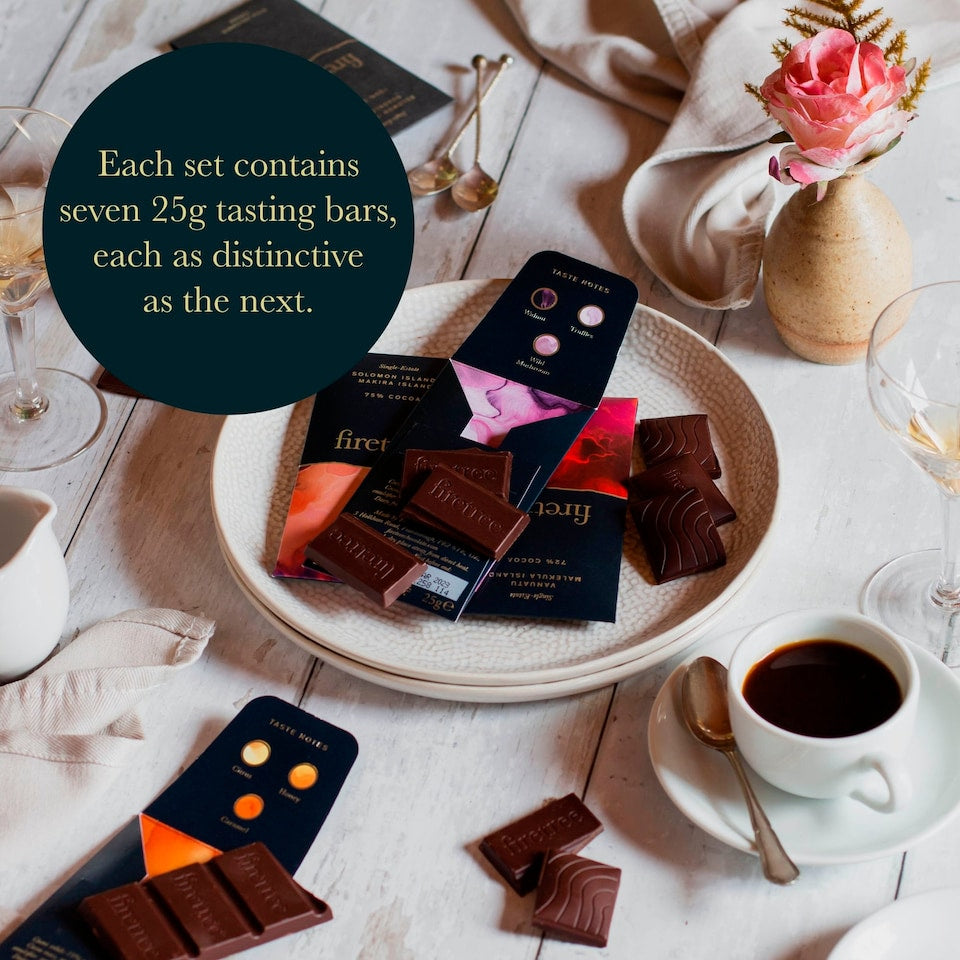 Firetree Rich Volcanic Chocolate 175g Premium Dark Chocolate Gift Box