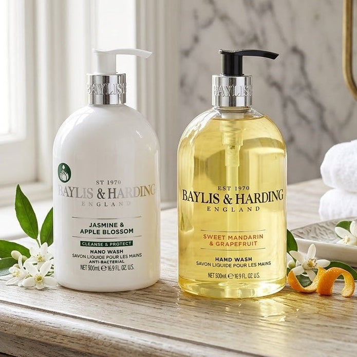 Baylis & Harding Hand Wash in 2 Varieties, 4 x 500ml