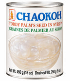 CHAOKOH Attap Fruit in Syrup – Sweet Tropical Palm Fruit for Desserts & Drinks