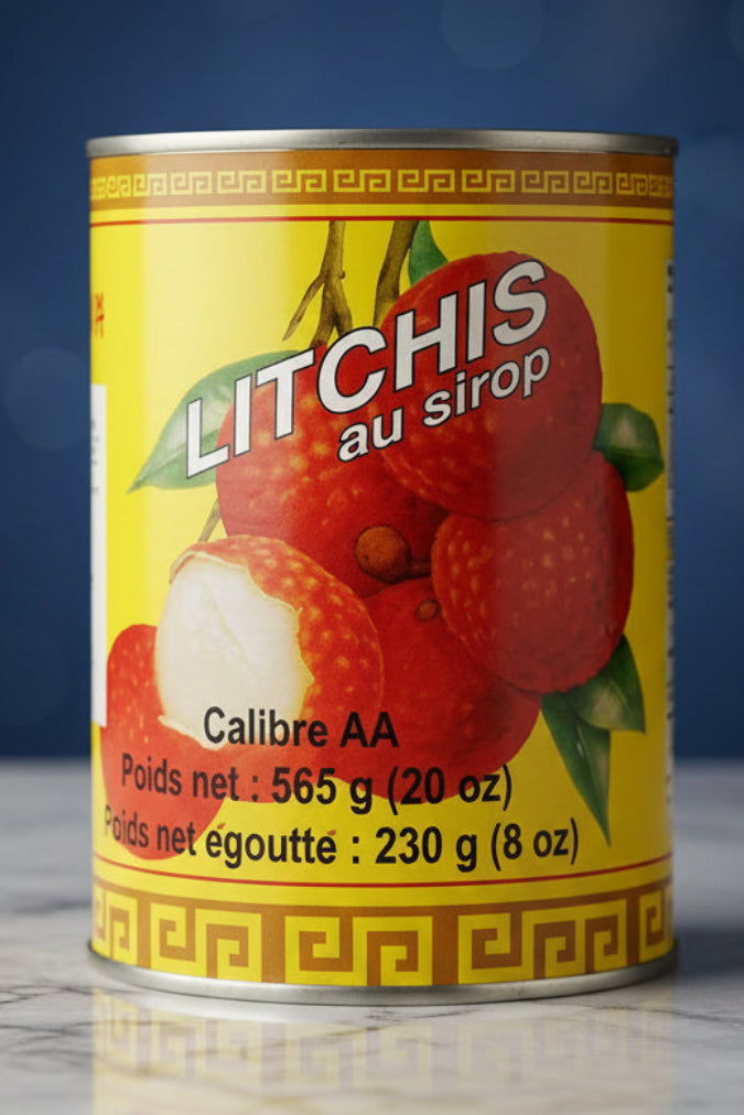 CHAOKOH Lychee in Heavy Syrup AA Tropical Fruit for Desserts Drinks Recipes