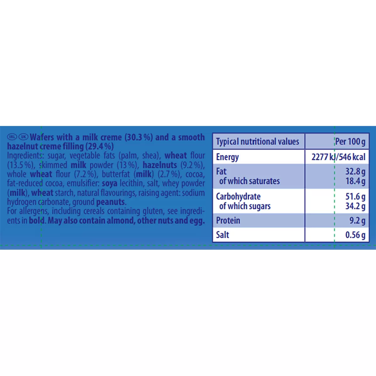 Storck Knoppers Milk & Hazelnut Wafer Snack 24 × 25g