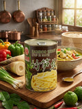 DOUBLE HAPPINESS Bamboo Shoot Strips – Tender Bamboo Strips for Stir Fry Recipes