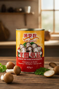 TOP Half Cut Straw Mushroom Ready to Use Ingredient for Soups Stir Fry Cooking
