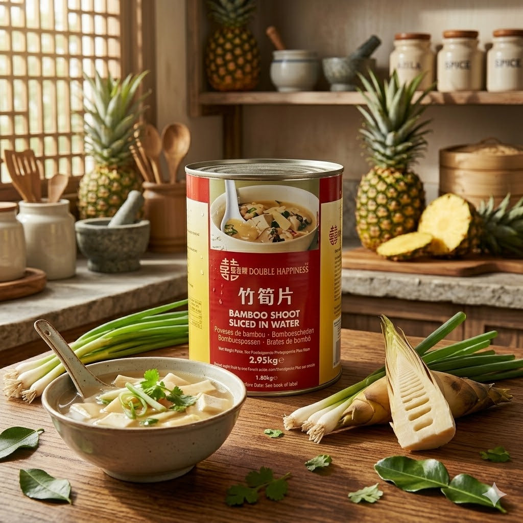 DOUBLE HAPPINESS Sliced Bamboo Shoots – Versatile Ingredient for Asian Cuisine