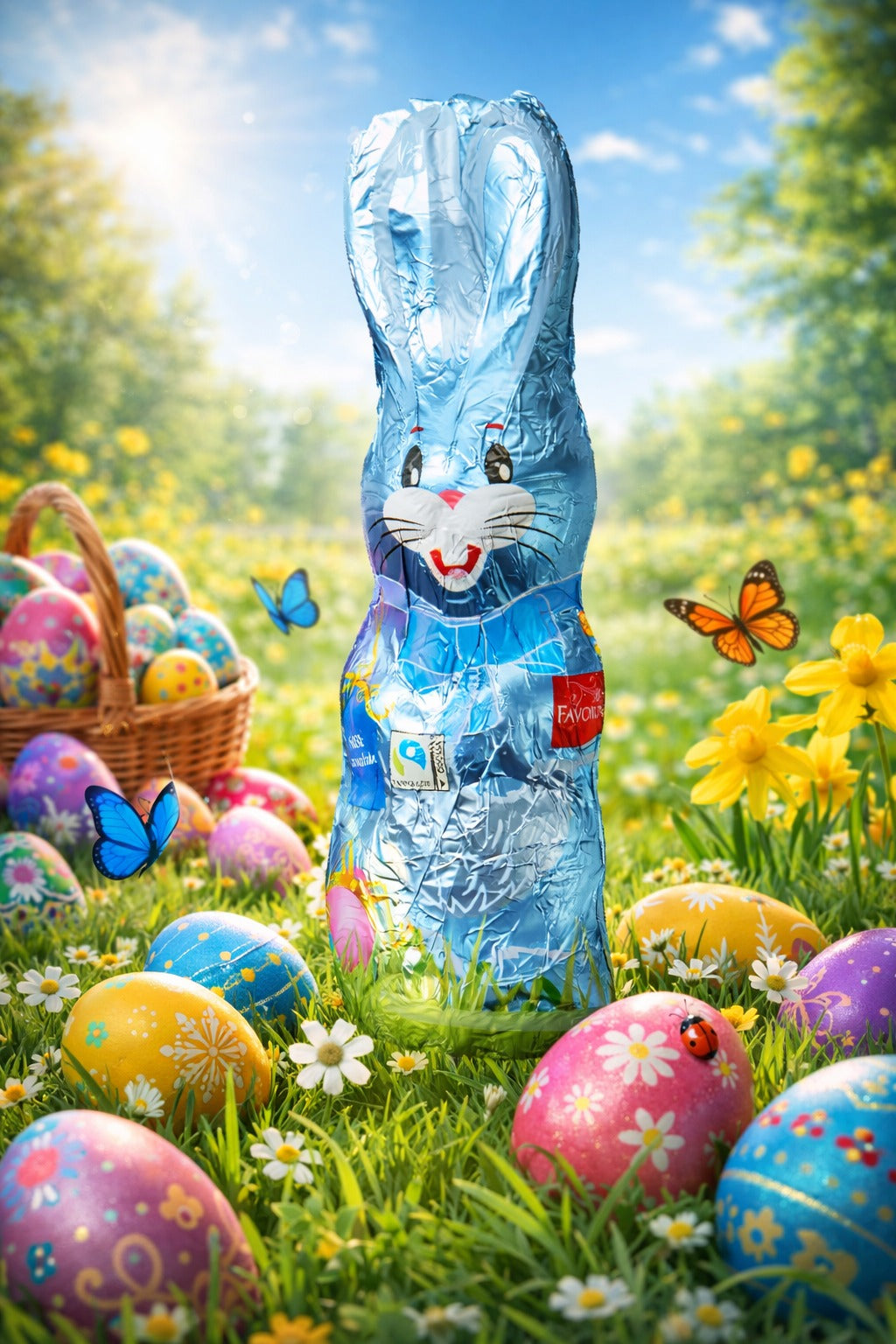 Favorina Milk Chocolate Rabbit 125g Summer Sweet Treat