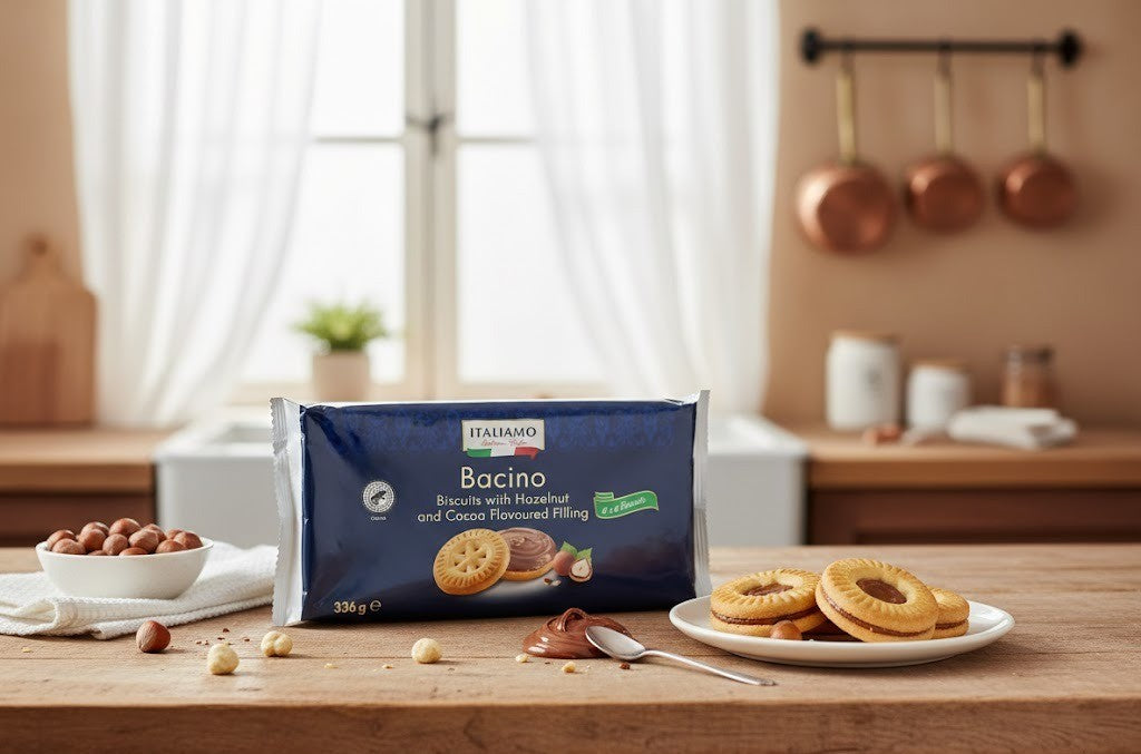 Biscuit Bacino With Hazelnut Filling 336g