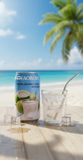 Chaokoh Young Coconut Juice with Pulp 350ml – Refreshing Coconut Drink with Real Coconut Pieces