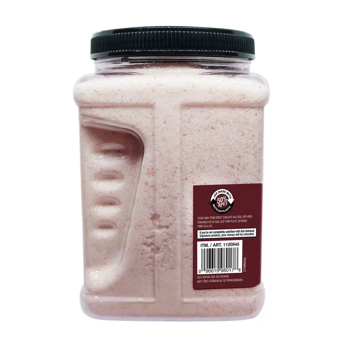 Kirkland Signature Ground Himalayan Pink Salt 2.27kg | Premium Fine Ground Pink Salt | Natural Seasoning for Cooking, Baking & Everyday Use