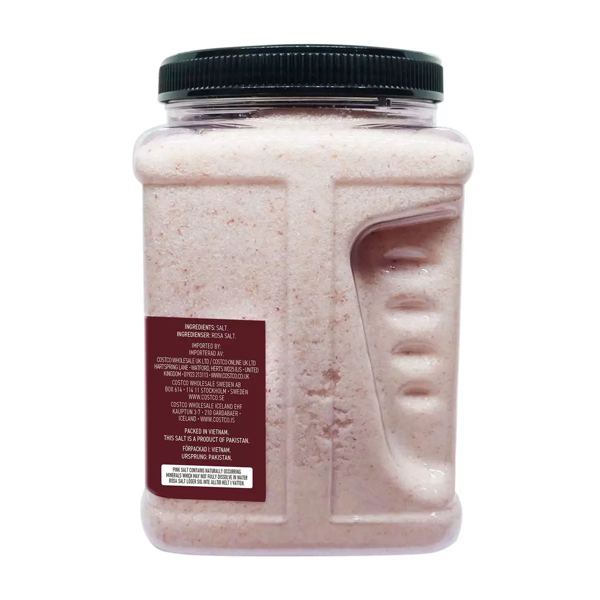 Kirkland Signature Ground Himalayan Pink Salt 2.27kg | Premium Fine Ground Pink Salt | Natural Seasoning for Cooking, Baking & Everyday Use