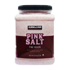 Kirkland Signature Ground Himalayan Pink Salt 2.27kg | Premium Fine Ground Pink Salt | Natural Seasoning for Cooking, Baking & Everyday Use