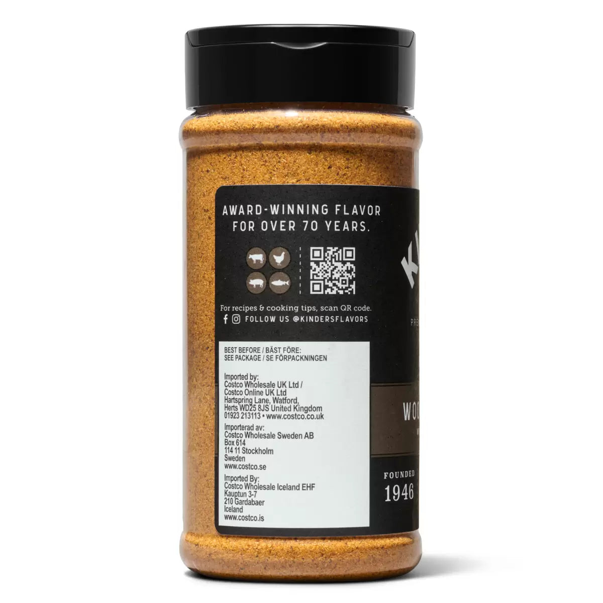 Kinder's Woodfired Garlic Seasoning, 362g