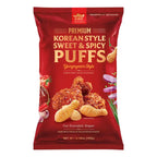 Premium Korean Style Sweet & Spicy Puffs, 300g