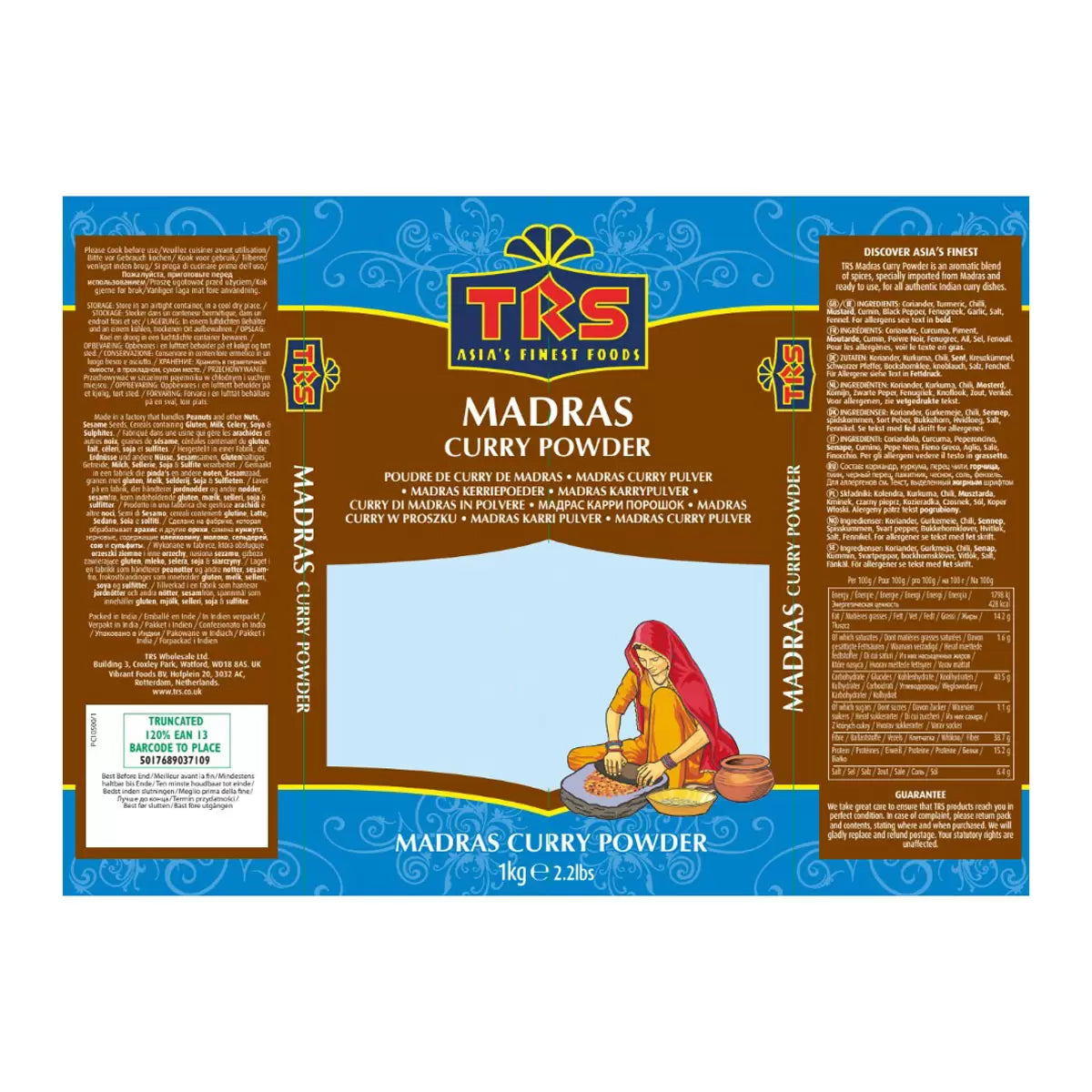TRS Madras Curry Powder, 1kg