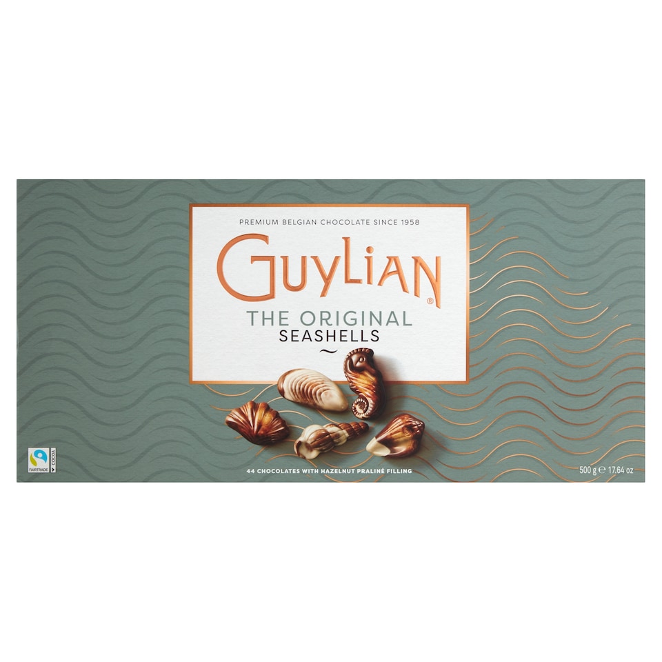 Guylian Seashells Chocolate Box 500g Belgian Hazelnut Praline Chocolates