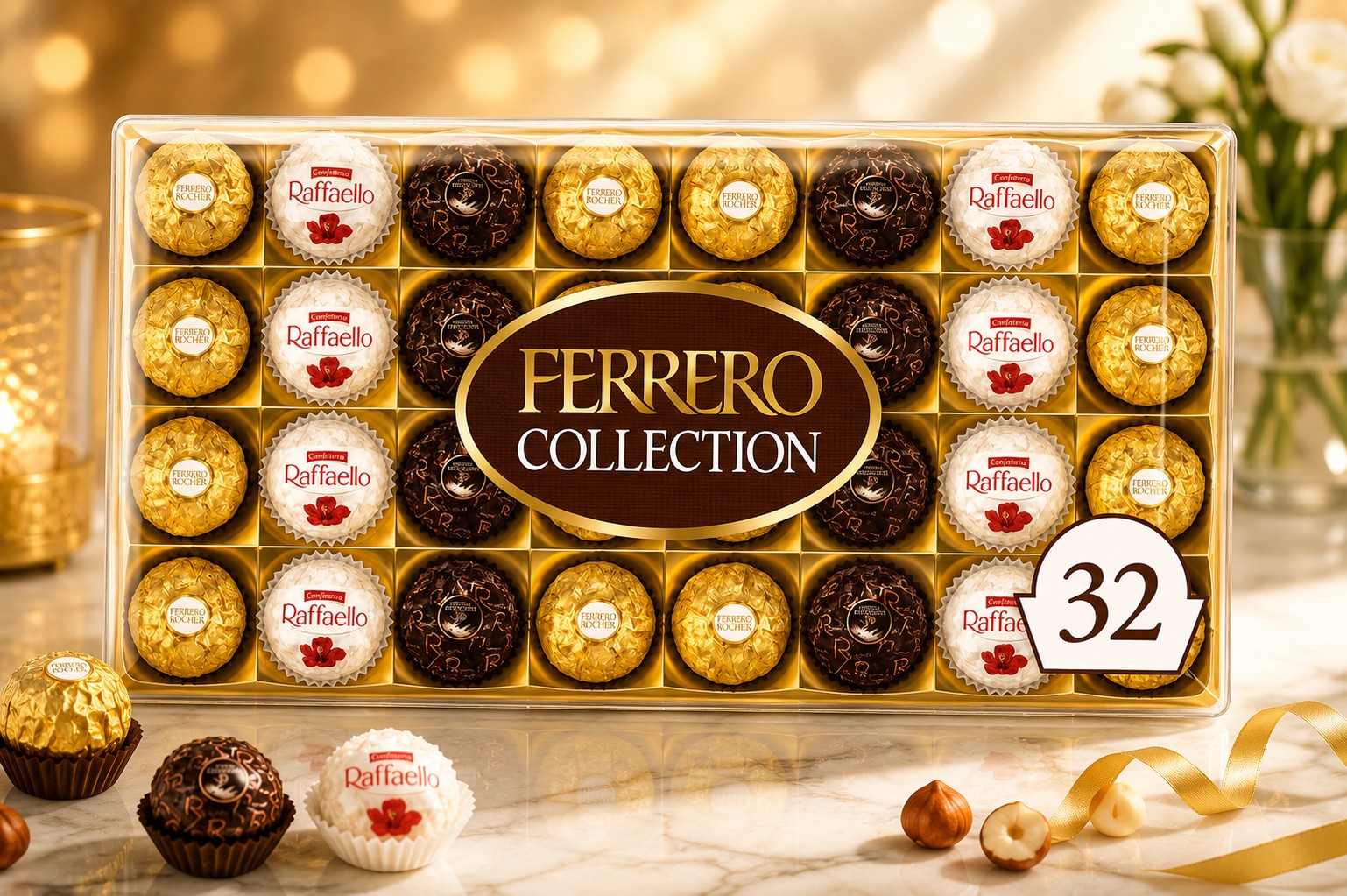 Ferrero Collection T32 Chocolate Assortment 359g Premium Gift Box