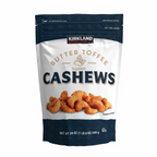 Kirkland Signature Butter Toffee Flavored Cashews 680g – Sweet & Crunchy Gourmet Cashew Nuts