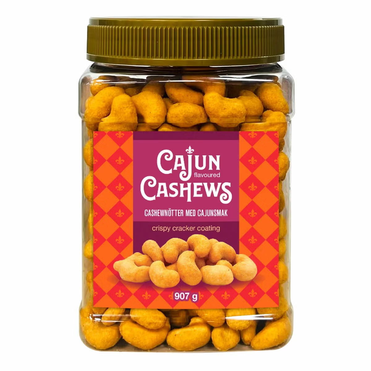 Cajun Coated Cashews, 907g