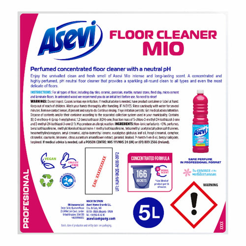 Asevi Professional Mio Floor Cleaner, 5L