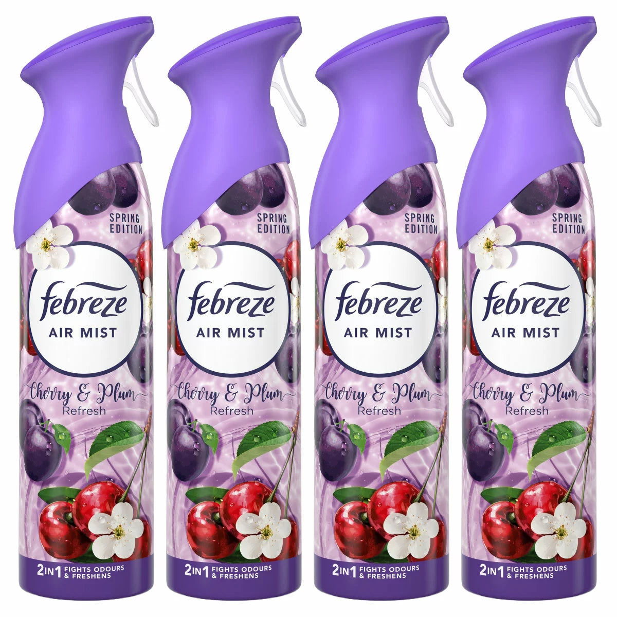 Febreze Air Mist, 4 x 185ml
